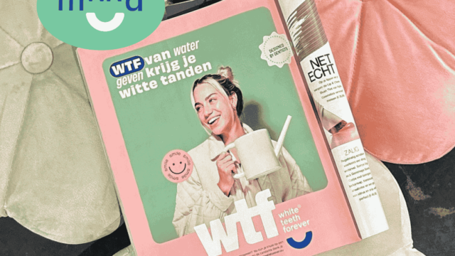 Gespot in de LINDA. Tanden bleken thuis met WTF